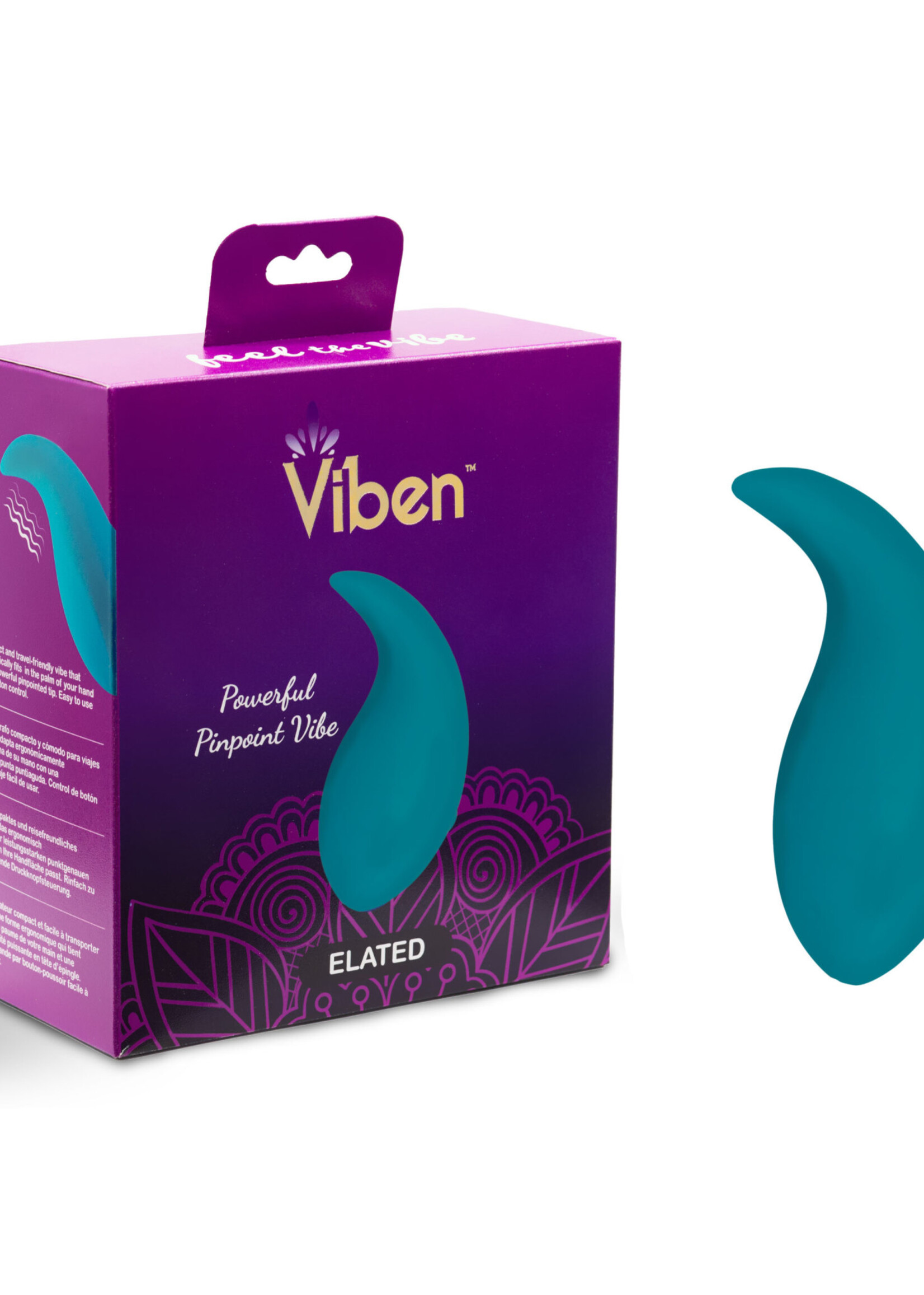Viben Elated - Intense Handheld Pinpoint Vibe - Ocean