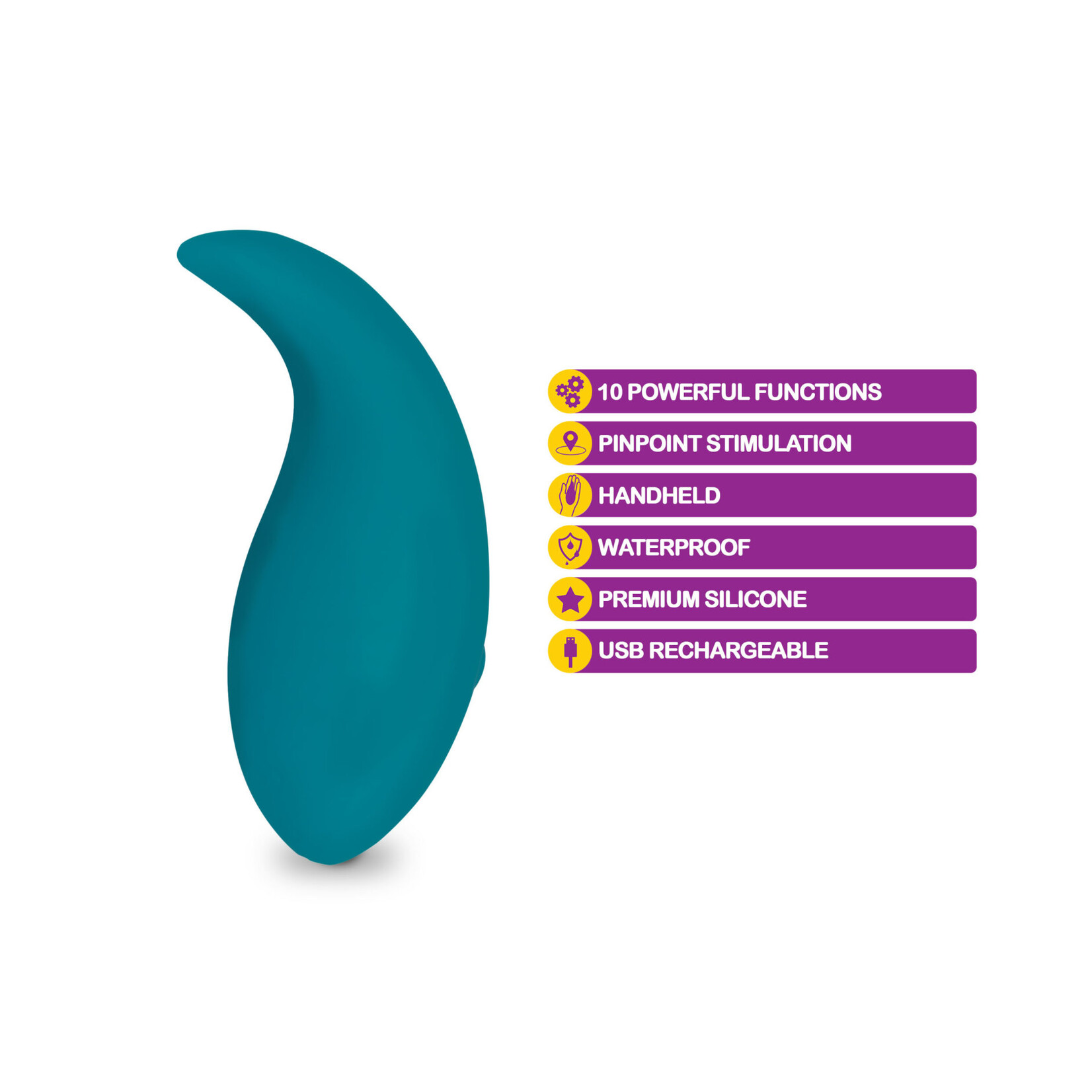 Viben Elated - Intense Handheld Pinpoint Vibe - Ocean