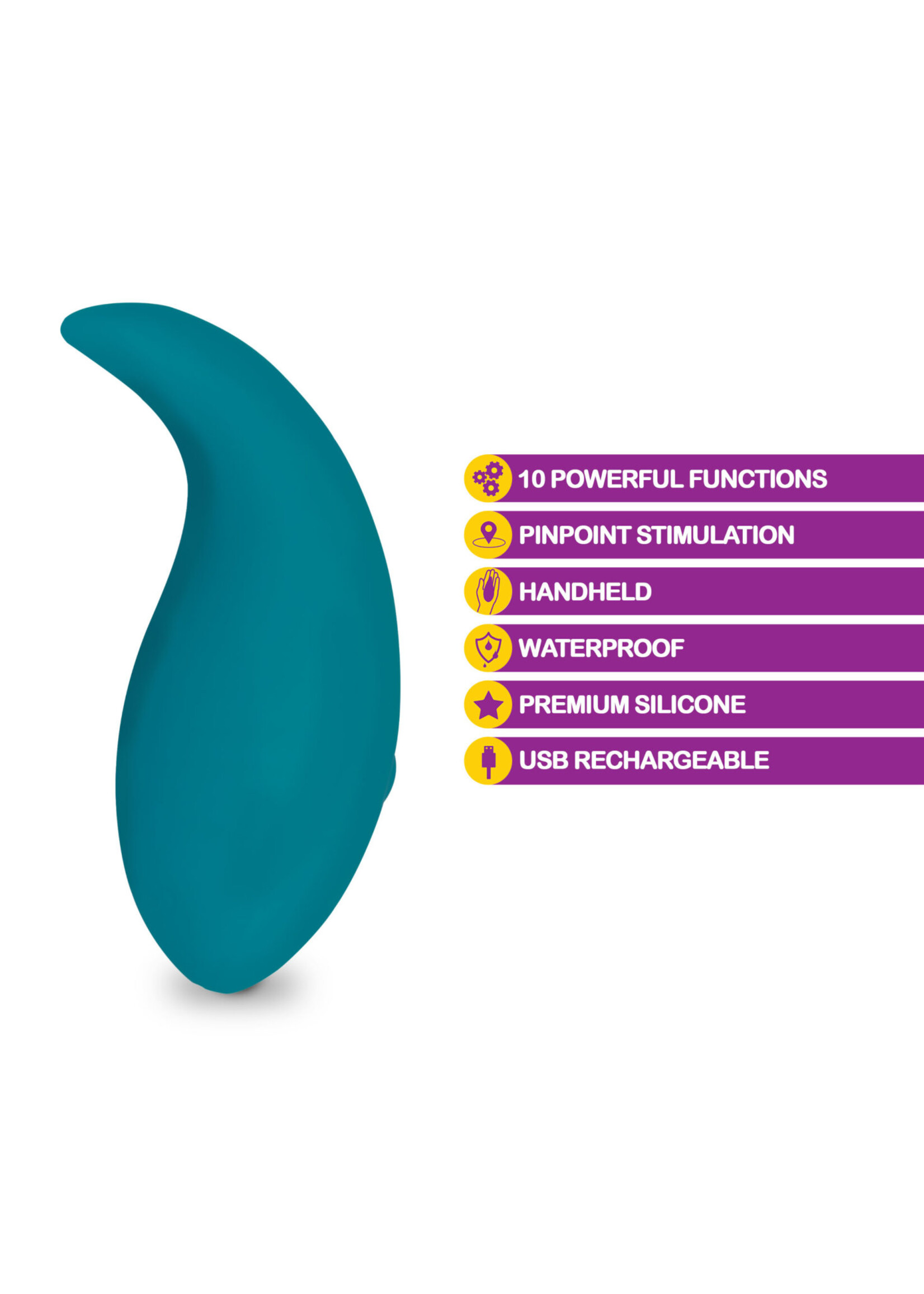 Viben Elated - Intense Handheld Pinpoint Vibe - Ocean