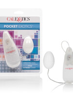 California Exotic Novelties Pocket Exotics Vibrating Ivory Egg