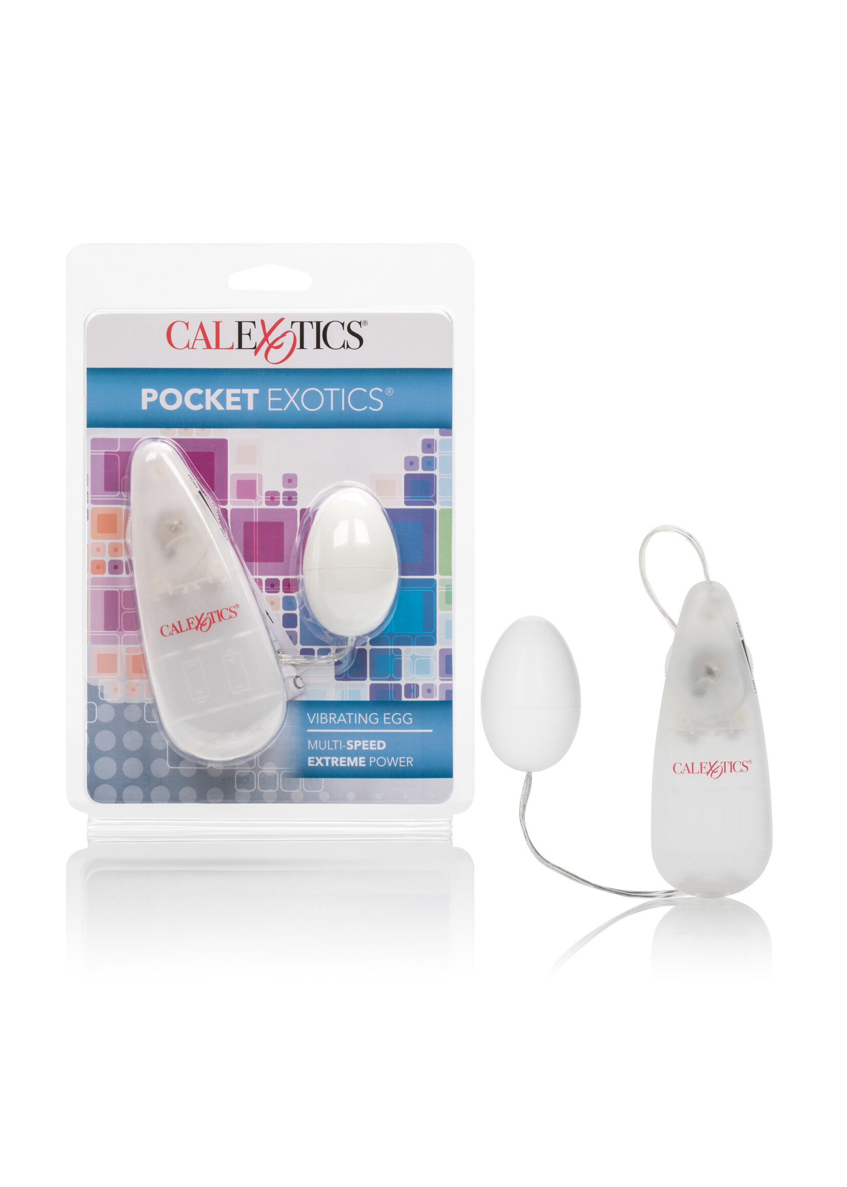 California Exotic Novelties Pocket Exotics Vibrating Ivory Egg