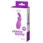 VeDO Crazzy Bunny Rechargeable Bullet - Perfectly Purple