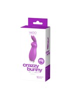 VeDO Crazzy Bunny Rechargeable Bullet - Perfectly Purple