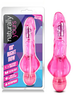 Blush Novelties Naturally Yours - Mr. Right Now - Pink