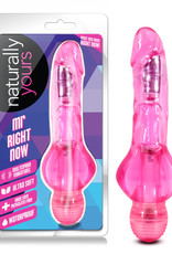 Blush Novelties Naturally Yours - Mr. Right Now - Pink