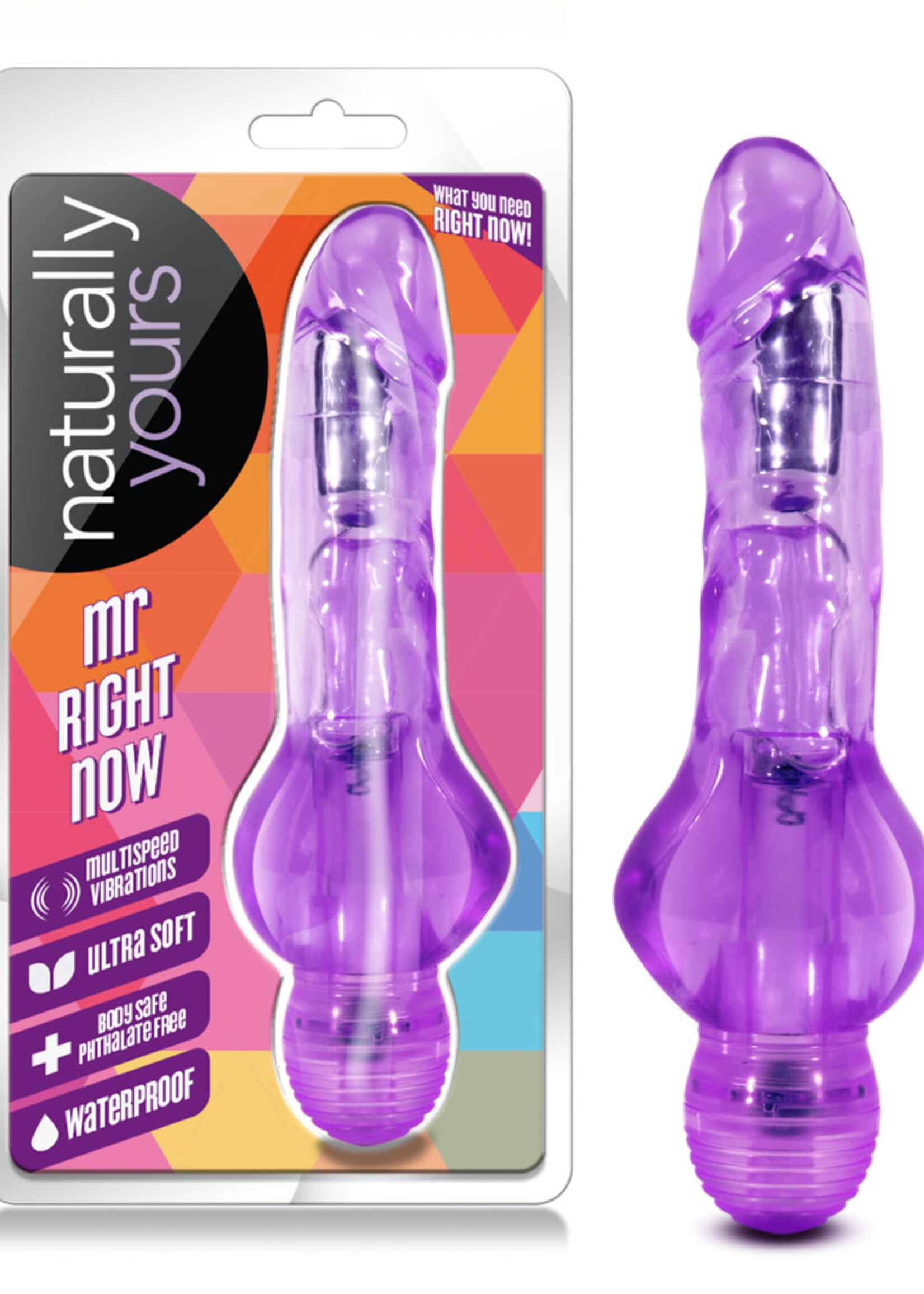 Blush Novelties Mr. Right Now - Purple