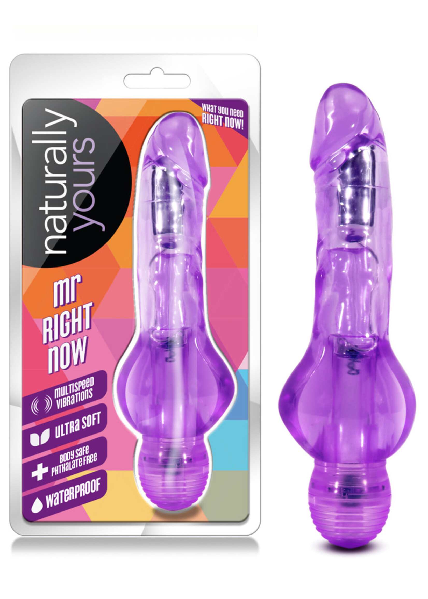 Blush Novelties Mr. Right Now - Purple