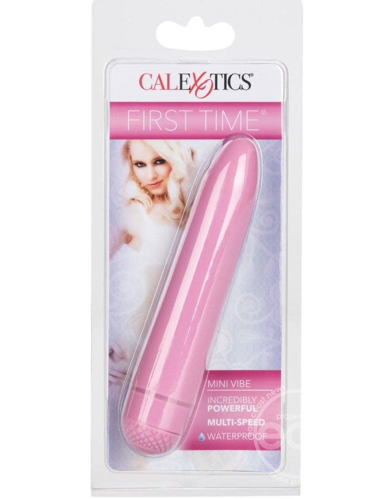 California Exotic Novelties First Time Mini Vibe - Pink