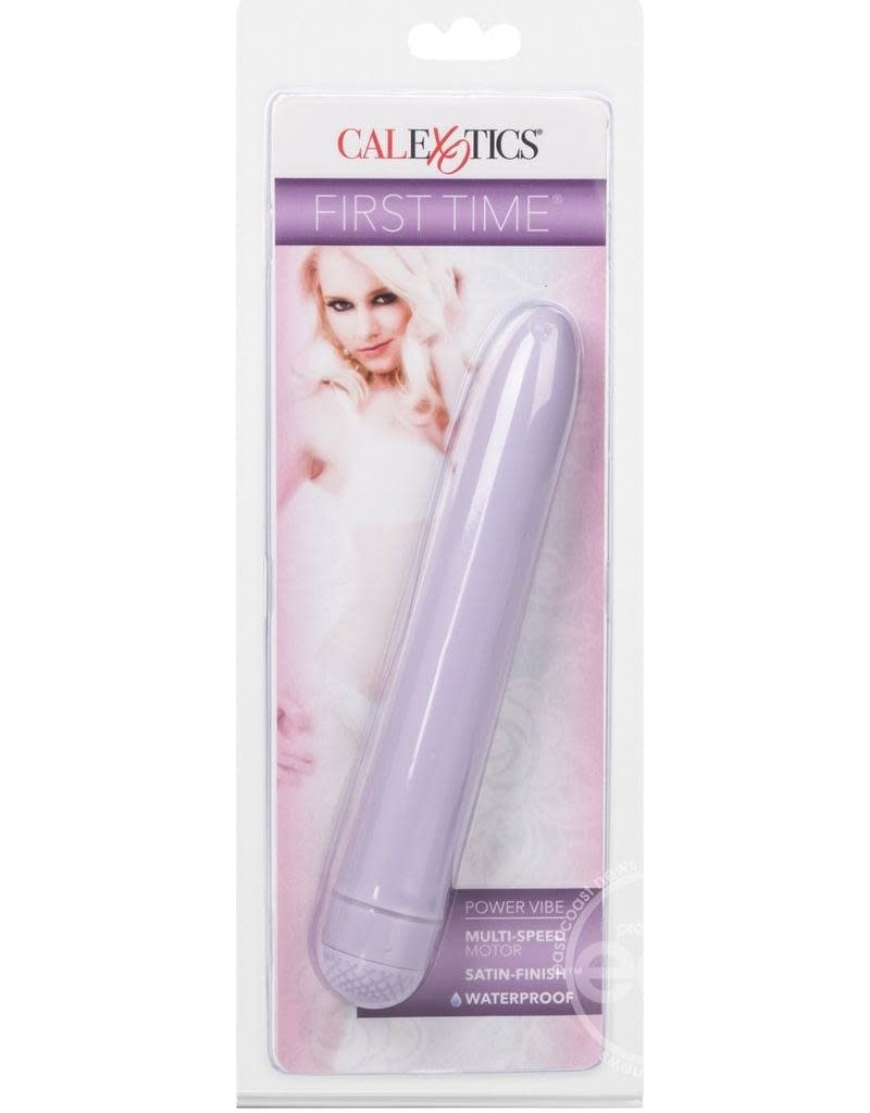 California Exotic Novelties First Time Power Vibe - Purple