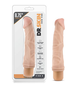 Blush Novelties Dr. Skin - Cock Vibe 6 - Beige