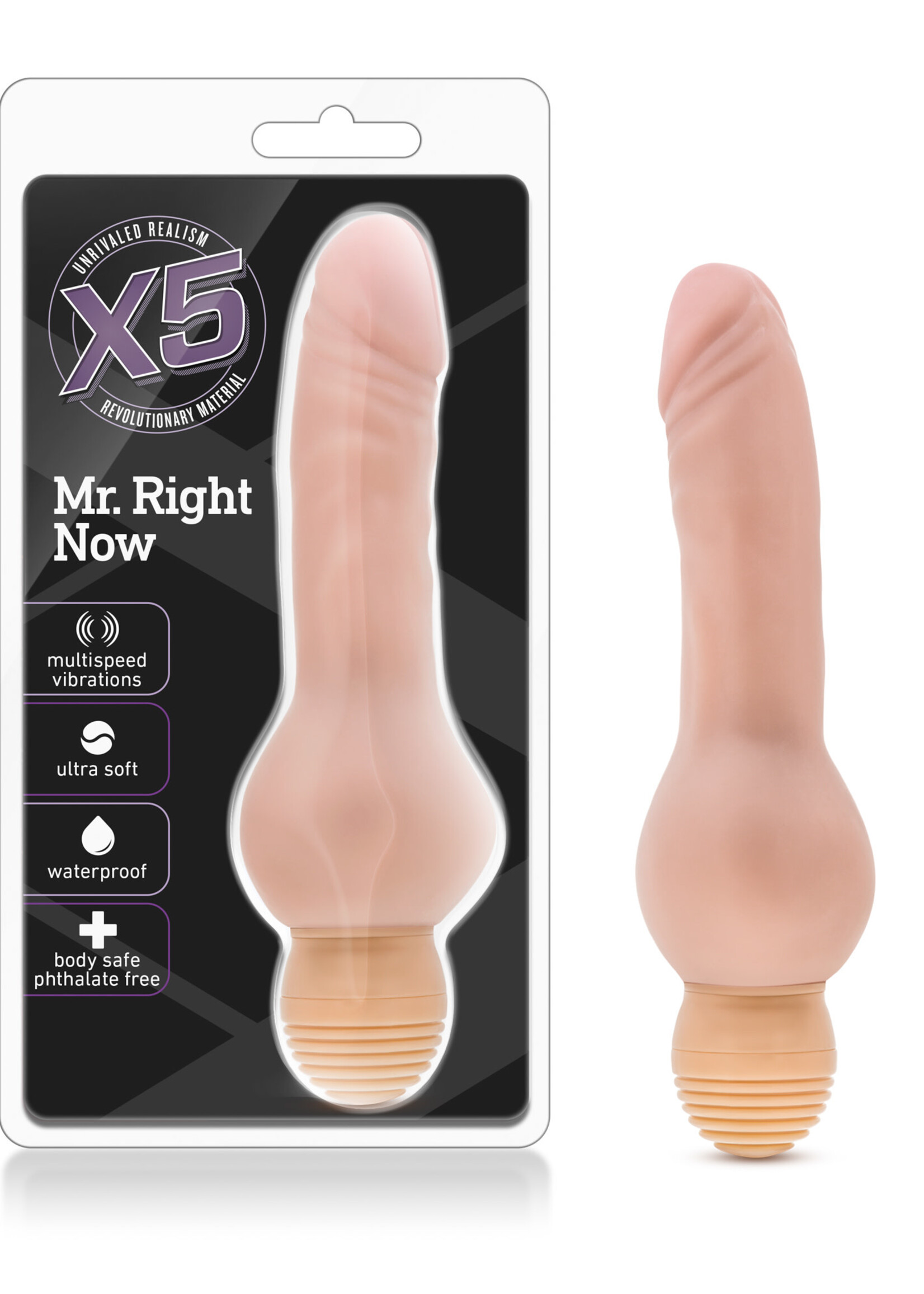 Blush Novelties X5 Mr. Right Now - Vanilla