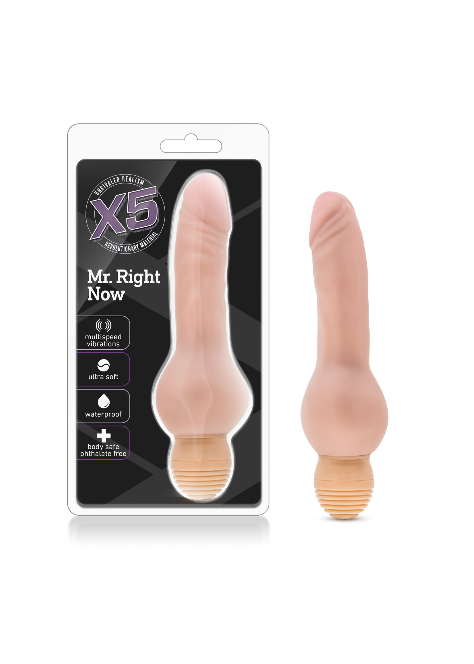 Blush Novelties X5 Mr. Right Now - Vanilla