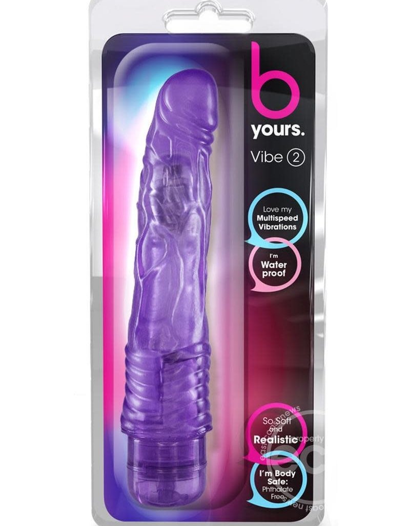 Blush Novelties B Yours Cock Vibe #2 - Purple