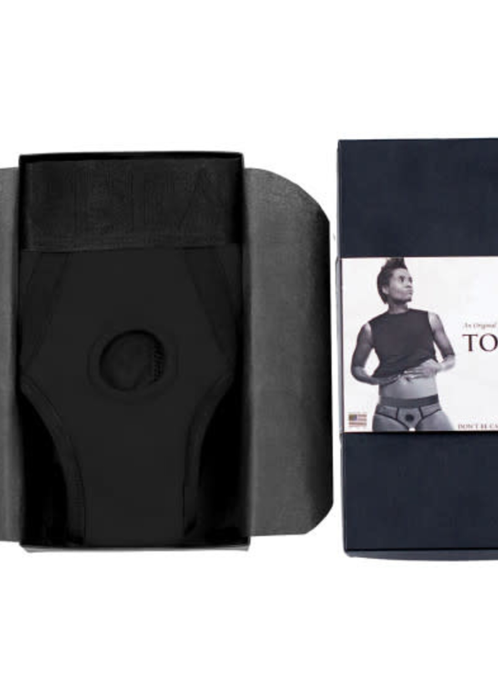 SpareParts SpareParts Tomboi Harness Black/Black Nylon - XXS