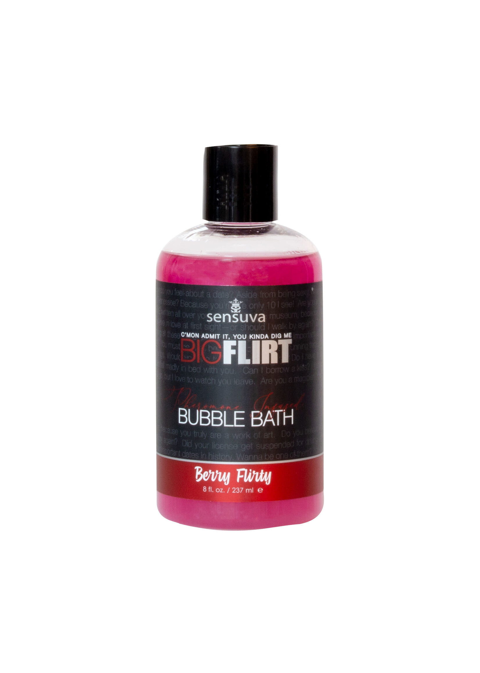 SENSUVA Big Flirt Pheromone Infused Bubble Bath - Berry Flirty - 8 Fl. Oz.