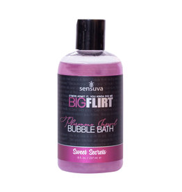 SENSUVA Big Flirt Pheromone Infused Bubble Bath - Sweet Secrets - 8 Fl. Oz.