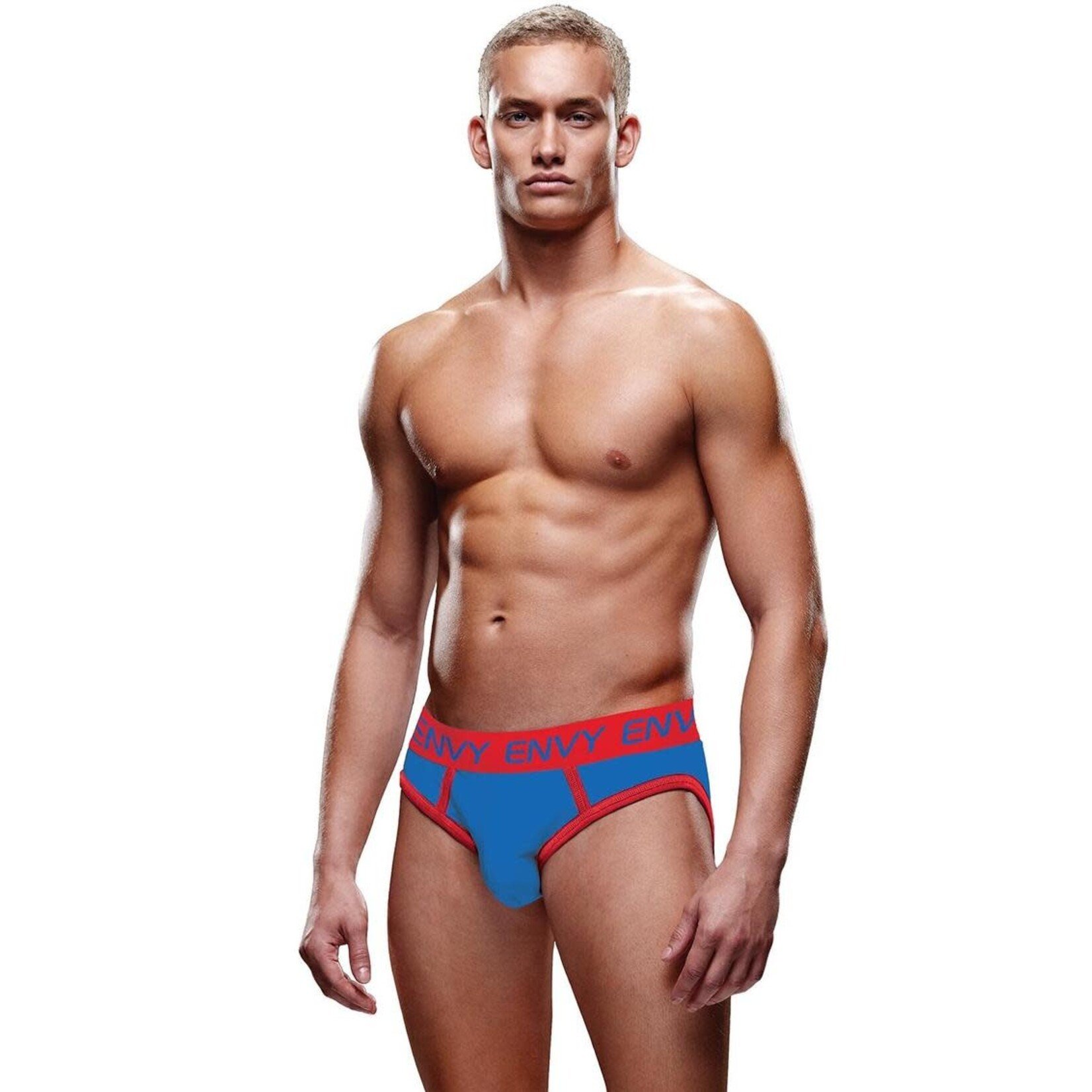 Envy Solid Envy Jock - Blue/Red