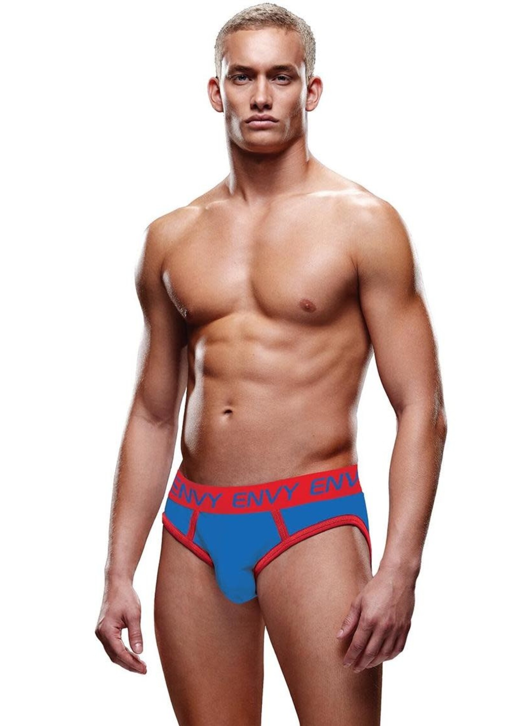 Envy Solid Envy Jock - Blue/Red