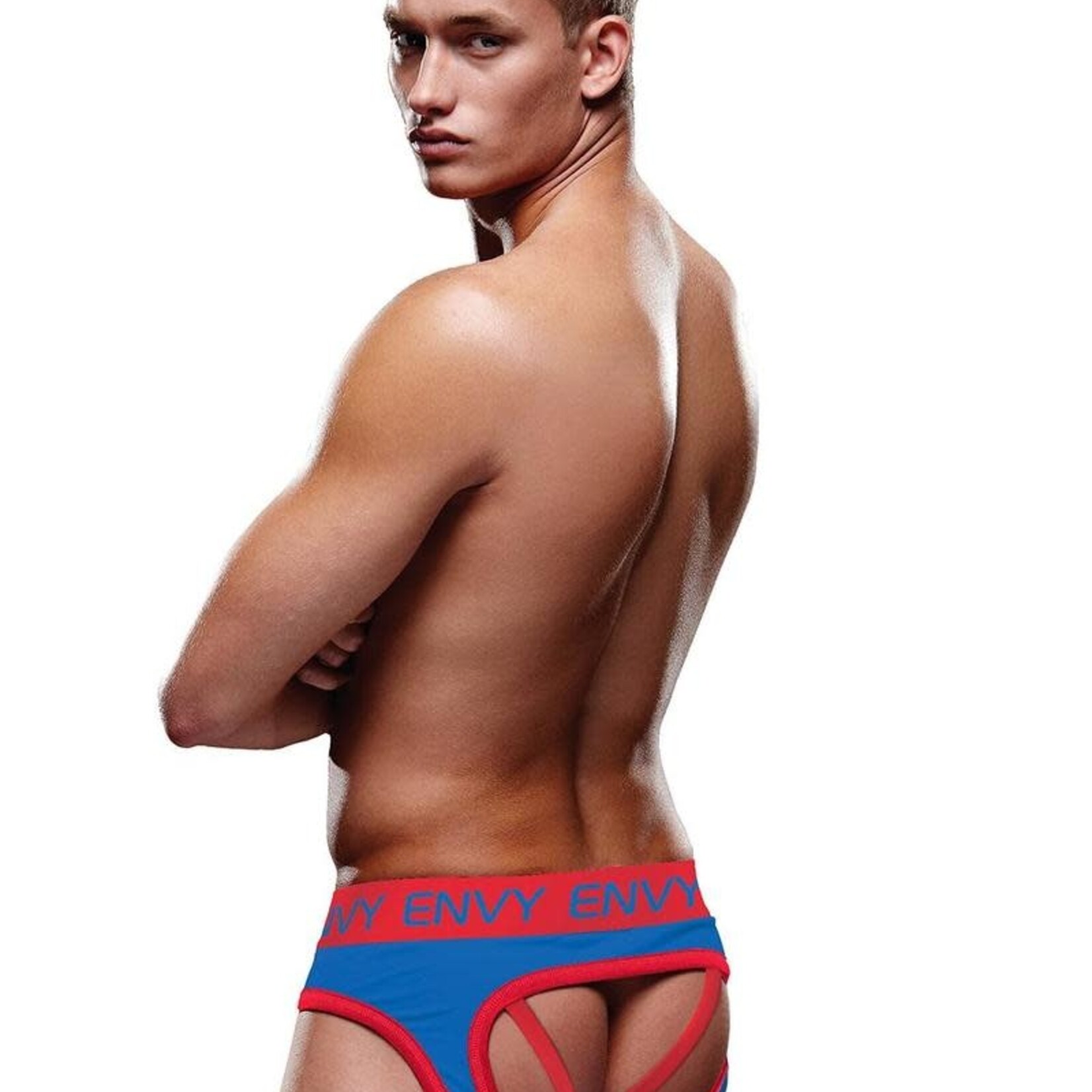 Envy Solid Envy Jock - Blue/Red
