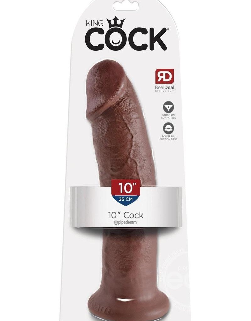 Pipedream King Cock 10-Inch Cock Brown
