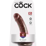 Doc Johnson King Cock 6-Inch Cock - Brown