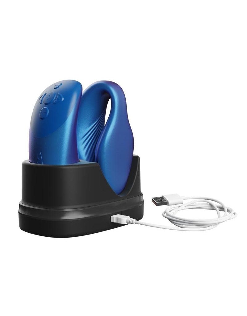 We-Vibe We-Vibe Chorus Rechargeable Couples Vibrator with Squeeze Control - Cosmic Blue