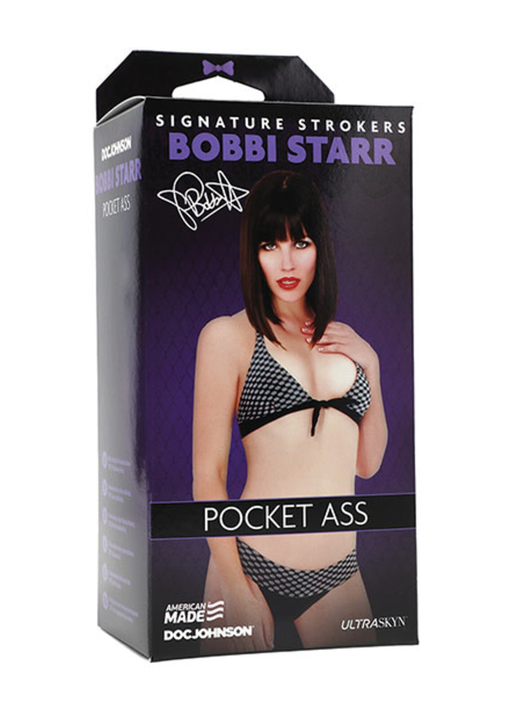 Doc Johnson All Star Porn Stars Bobbi Star Ass - White