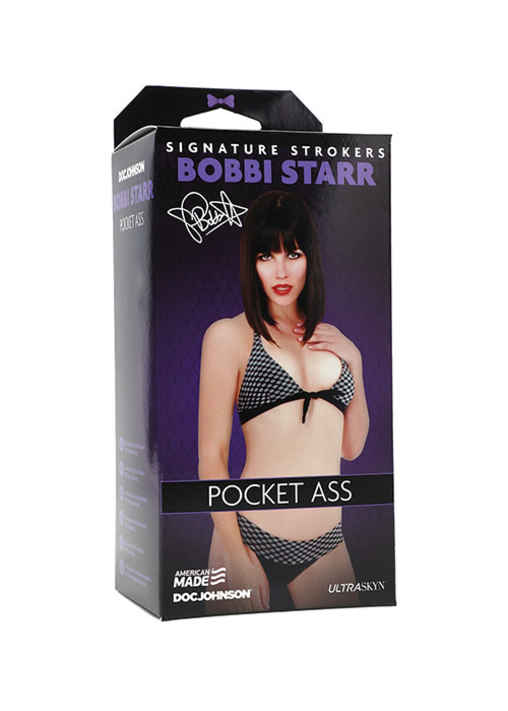 Doc Johnson All Star Porn Stars Bobbi Star Ass - White