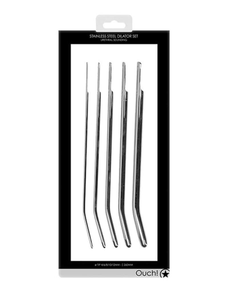 Shots Ouch! Shots Ouch Urethral Sounding Metal Dilator Set