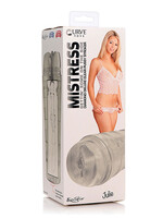 Curve Toys Curve Novelties Mistress Julie Diamond Deluxe Clear Pussy Stroker