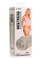 Curve Toys Curve Novelties Mistress Julie Diamond Deluxe Clear Pussy Stroker