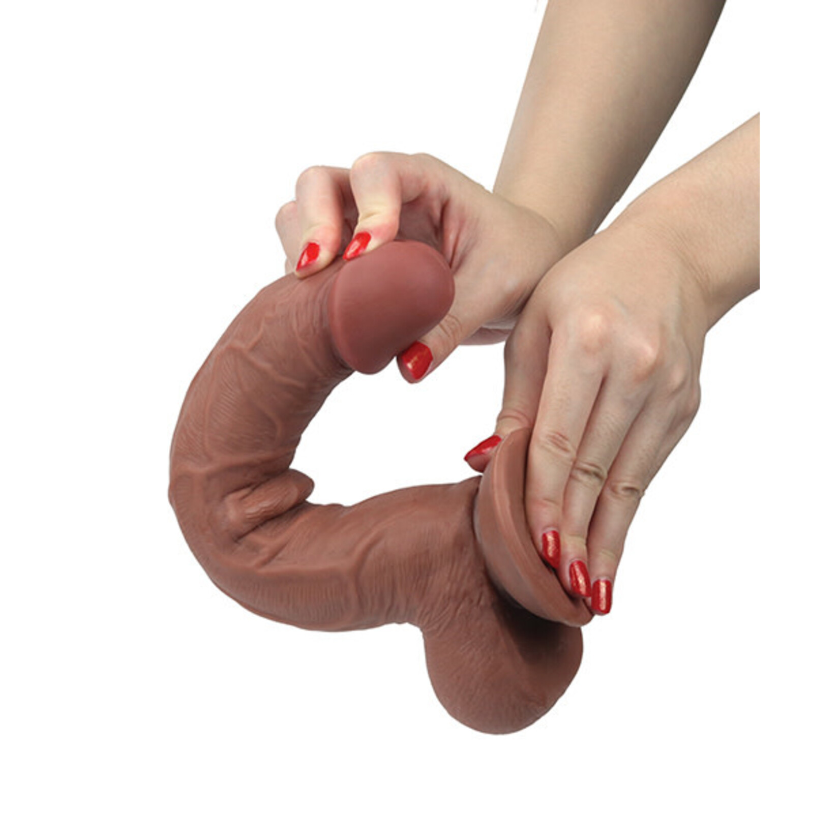 Get Lucky Get Lucky Real Skin 11" Dildo