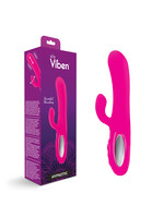 Viben Hypnotic - Hot Pink - Thrusting Rabbit With Swinging Clitoral Stimulator