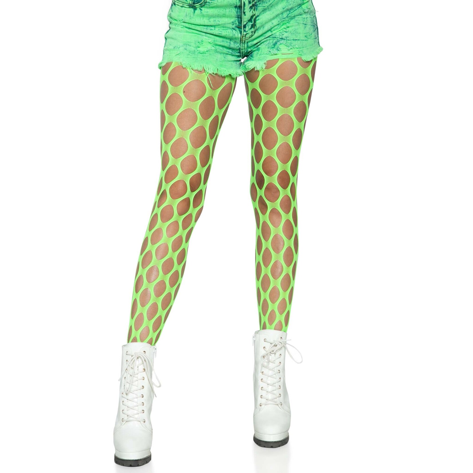 Leg Avenue Jumbo Pothole Net Tights - O/S