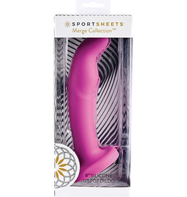 Sportsheets Sportsheets Tana 8" Silicone G Spot Dildo - Pink