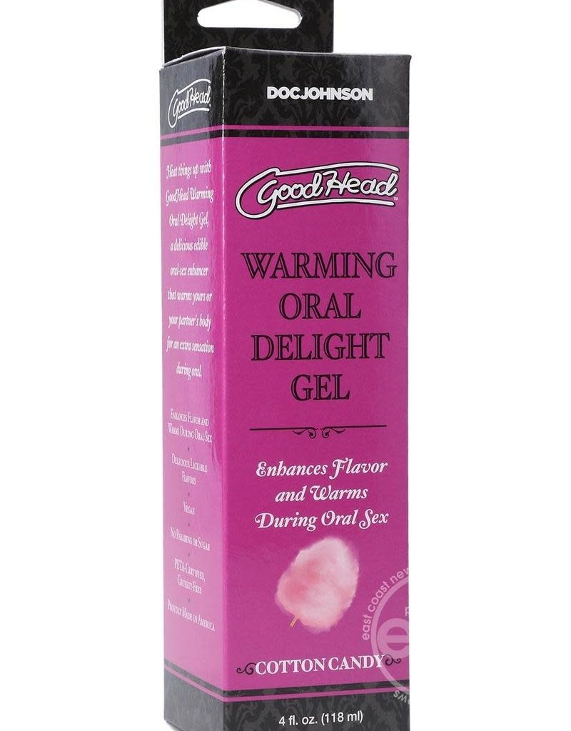 Doc Johnson GoodHead Warming Head Oral Delight Gel 4 oz