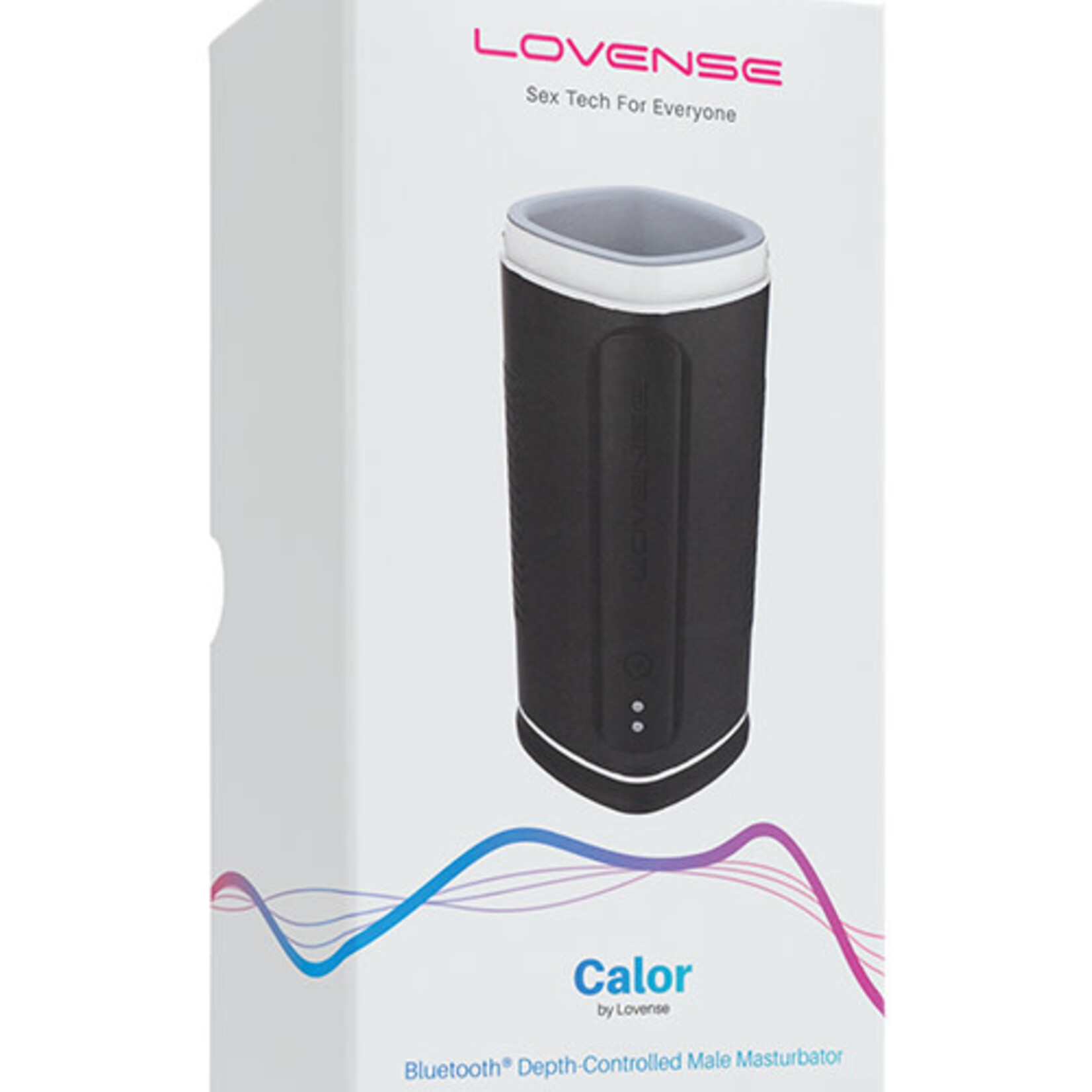 LOVENSE Lovense Calor Compact Heating Masturbator - Black