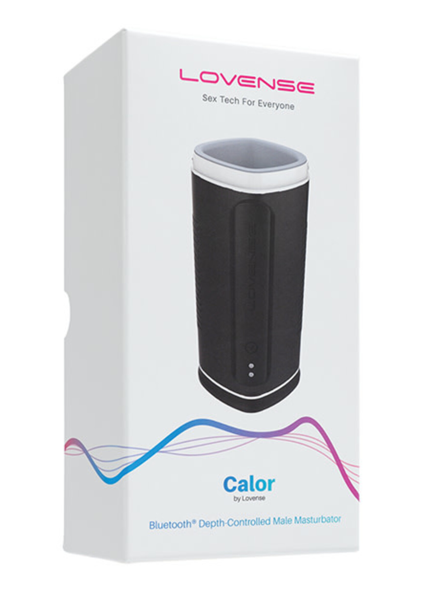 LOVENSE Lovense Calor Compact Heating Masturbator - Black