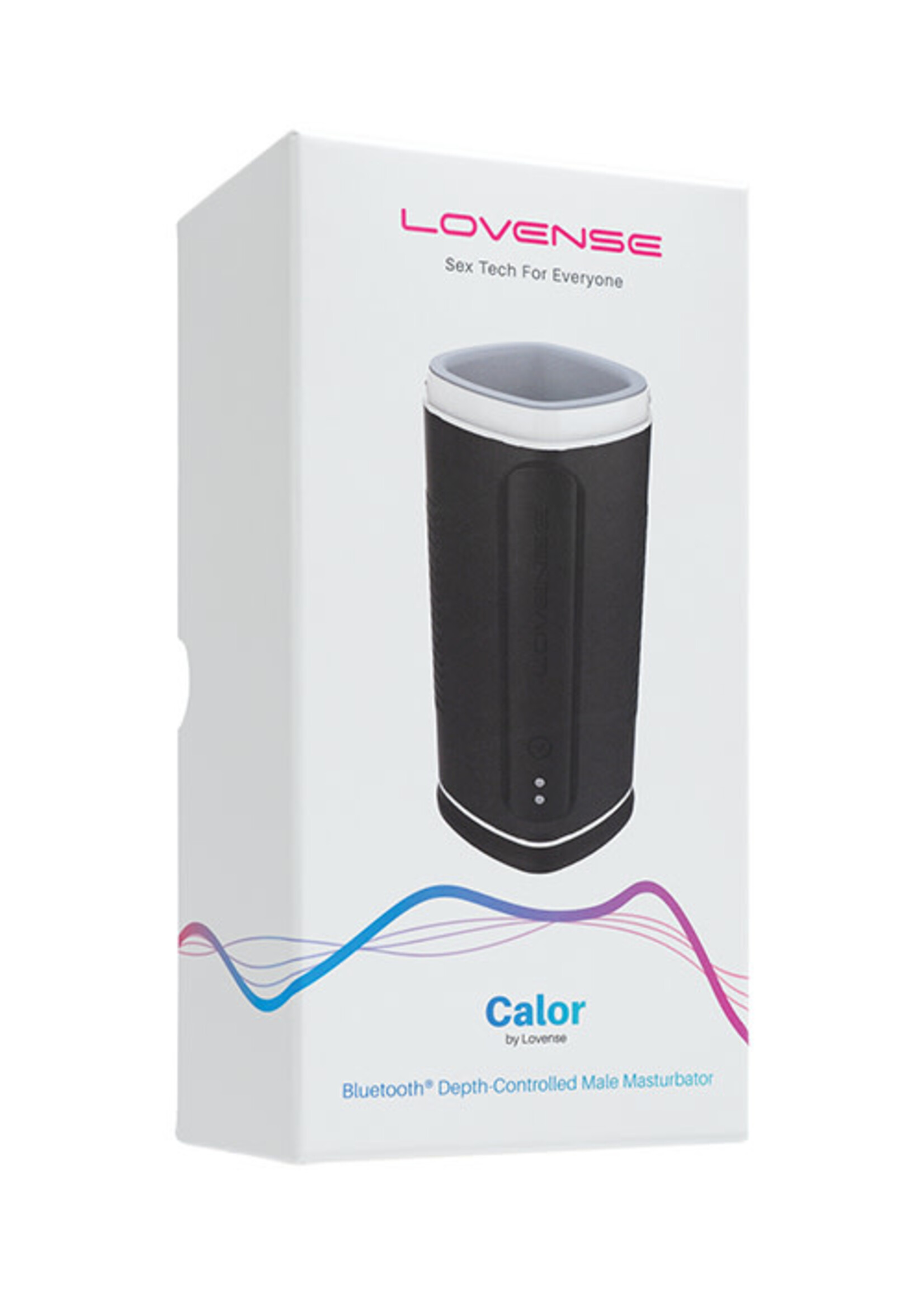 LOVENSE Lovense Calor Compact Heating Masturbator - Black