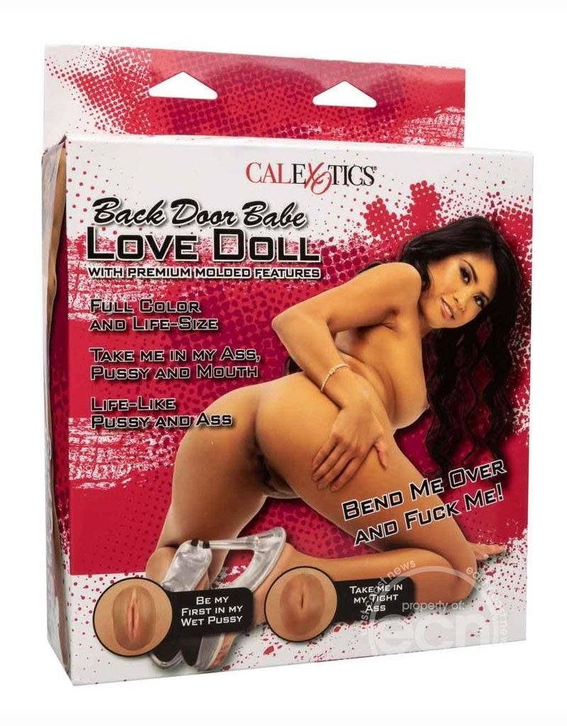 Calexotics Back Door Babe Love Doll - Caramel