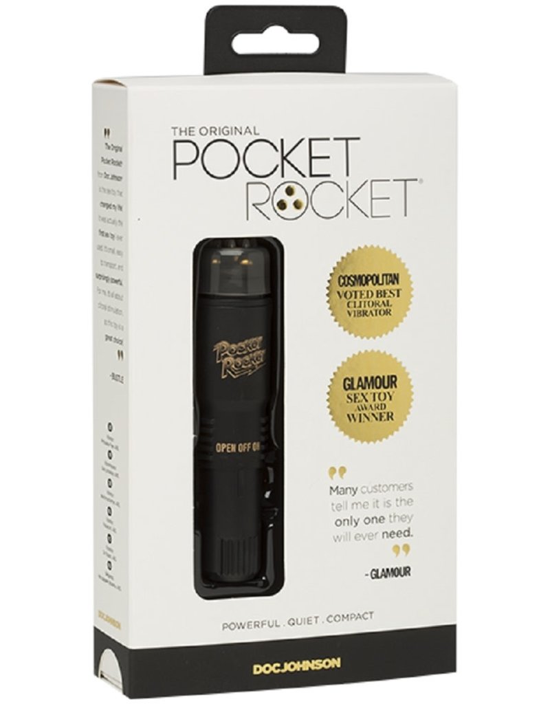 Doc Johnson Pocket Rocket - Limited Edition Black
