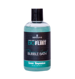 SENSUVA Big Flirt Pheromone Infused Bubble Bath - Sweet Temptations - 8 Fl. Oz.