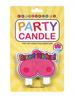 Candyprints, Llc Breast Wishes Party Candle