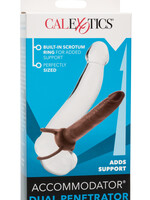 Calexotics Accommodator Dual Penetrator - Brown