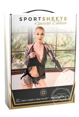Sportsheets New Comers Strap On Set - Special Edition - Black