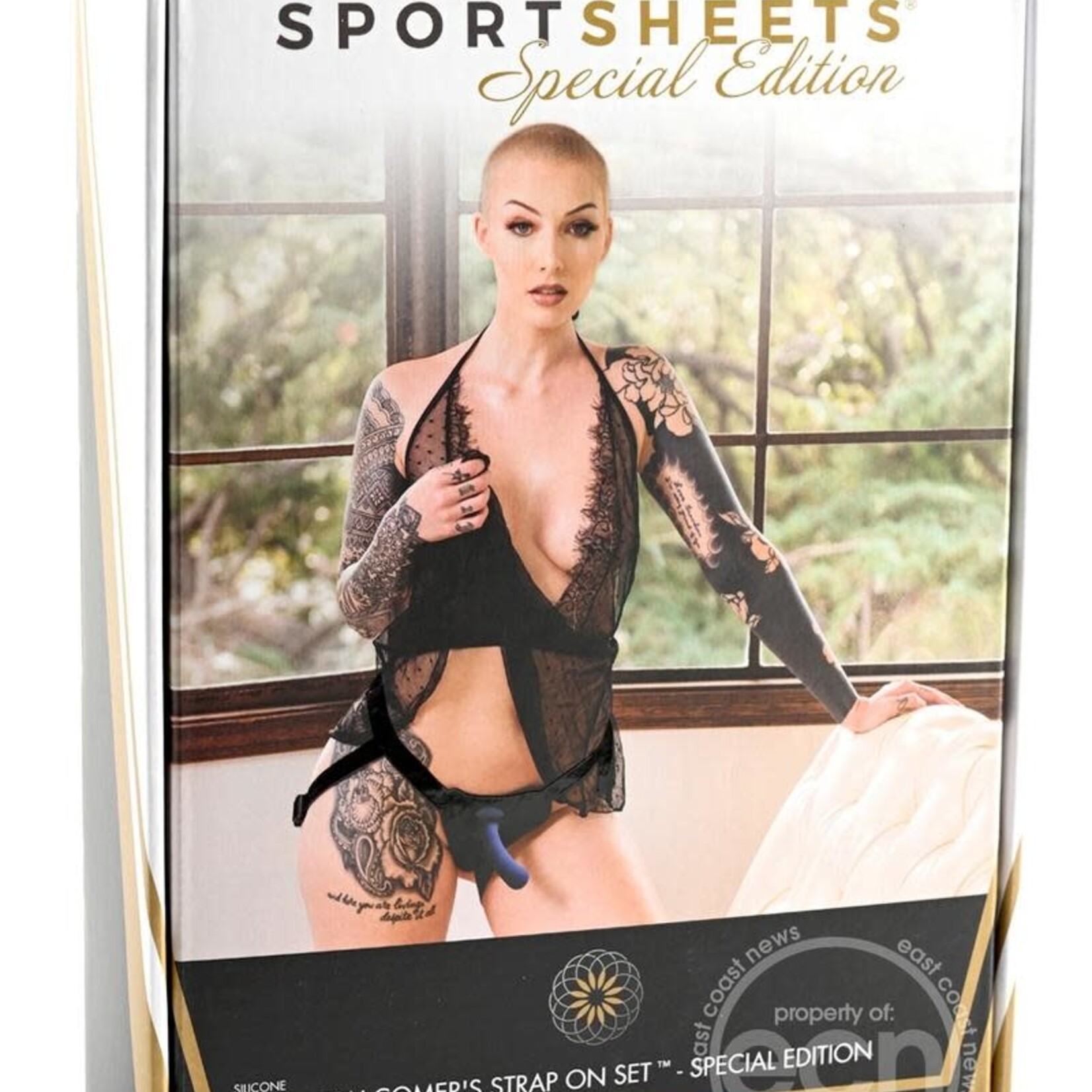 Sportsheets New Comers Strap On Set - Special Edition - Black