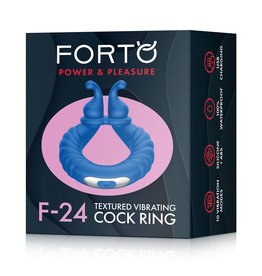 Forto F-24: Textured Vibrating Cockring
