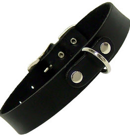 Kookie INTL Leather D-ring Collar