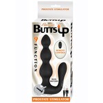 NassToys Butts Up Rechargeable Silicone Prostate Stimulator with Remote Control - Black