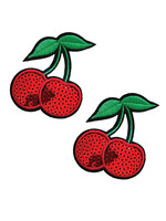 Neva Nude Neva Nude Sequin Cherry Pasties (2 Wears) - Red O/S
